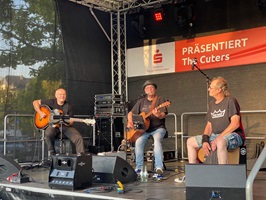 der Wittig mit Band The Cuters live in Meinerzhagen